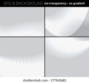 Abstract wavy white square backgrounds, minimal concept design. Ideal for business concept cover works.