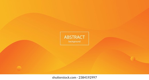 abstract wavy yellow orange background.