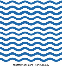 Abstract wawes background. Trendy typographic vector illustration.