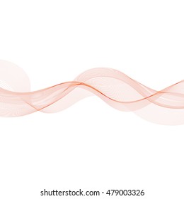 Abstract wawes background. Vector design element.
