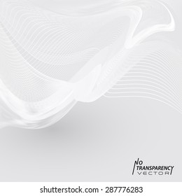 Abstract way lines background, white & gray background