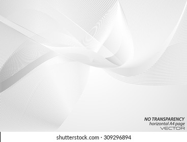 Abstract way lines background, white & gray background