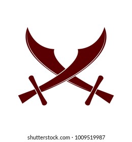 Abstract weapon silhouette