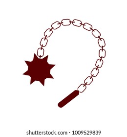 Abstract weapon silhouette