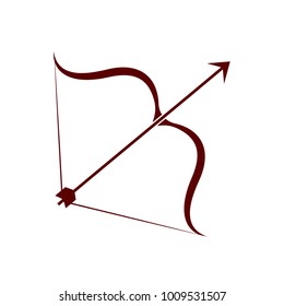 Abstract weapon silhouette
