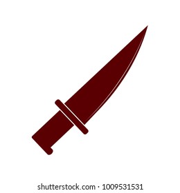 Abstract weapon silhouette