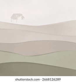 Arte de textura de papel marrón de tejido abstracto 
