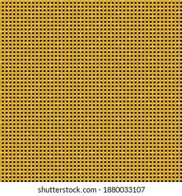 Abstract Weave of Fabric Seamless Texture in Fortuna Gold Color Tone Background.