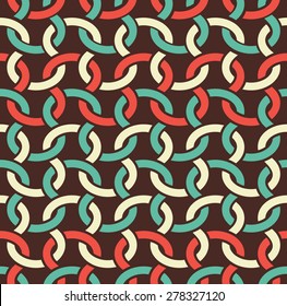 Abstract Weave seamless pattern 