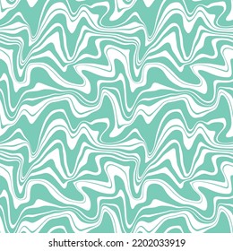 
Abstract weaves seamless vector pattern. 60’s, 70’s style hippie background with waves, psychedelic groovy texture. Perfect for textile, wallpaper or print design.
