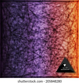 Abstract web bacground. Triangles background. Geometrical lines
