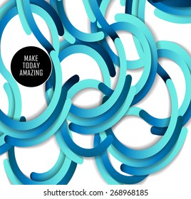 Abstract web background. Geometrical lines. Design template