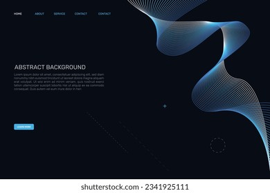 Abstract web background, web page design