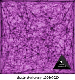 Abstract web background. Triangles background. Geometrical lines