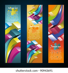 Abstract web banner