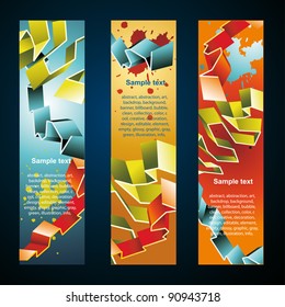Abstract web banner