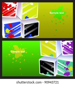 Abstract web banner