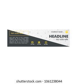 Abstract Web banner design background Templates