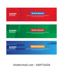 Abstract Web banner design background Templates
