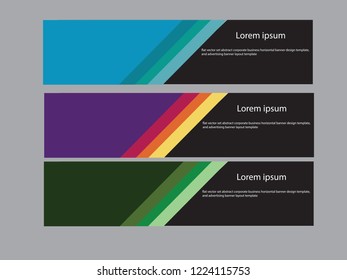 Abstract Web banner design background or header Templates
