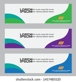 Abstract Web banner design background or header Templates
