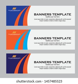 Abstract Web banner design background or header Templates
