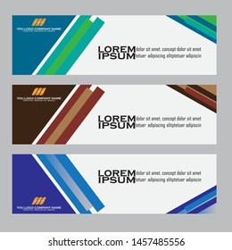 Abstract Web banner design background or header Templates
