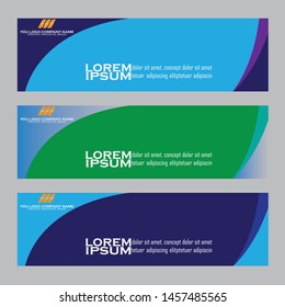 Abstract Web banner design background or header Templates
