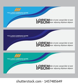 Abstract Web banner design background or header Templates
