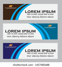 Abstract Web banner design background or header Templates
