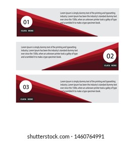 Abstract Web banner design background or header Templates