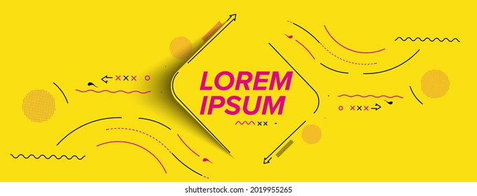 Abstract Web banner design background or header Templates
