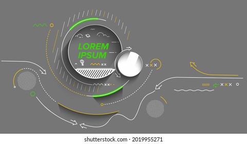 Abstract Web banner design background or header Templates
