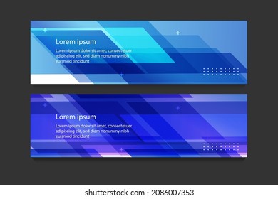 Resumen del fondo de diseño de banner Web o plantillas de encabezado, concepto mínimo.