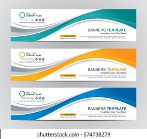 Abstrakter Hintergrund für Webbanner-Design oder Headervorlagen