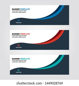 Abstract Web Banner Design Template
