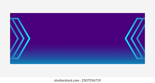 Abstract web banner template design vector modern purple blue web banner cover background for website social media poster advertisements