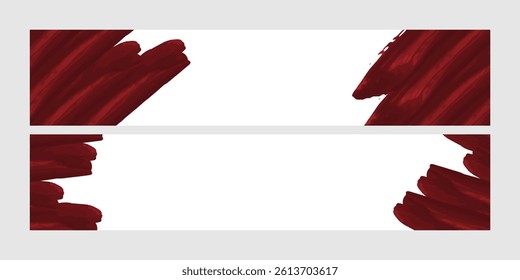 Abstract web banner template Set with copy space are. Horizontal banner for website design, Social Media Cover ads banner, flyer, sale, invitation card