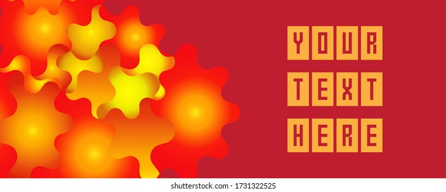 Abstract Web Banner Vector Design