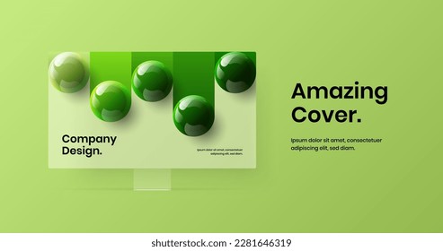 Resumen del concepto de diseño vectorial de banner web. Plantilla de página de inicio de simulación de pantalla de equipo creativo.