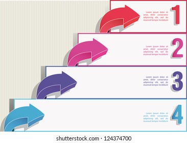 Abstract Web Banners. Eps10 .Image contain transparency and various blending modes