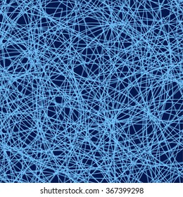 Abstract web blue vector background