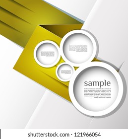 Abstract web design bubble, line abstract background, can be used for website,number banner