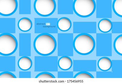 Abstract web design circle vector