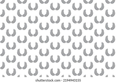 Abstract web element logo pattern design and wallpaper art 