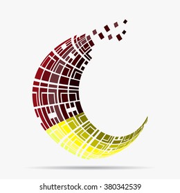 Abstract web icon. Illustration vector design.