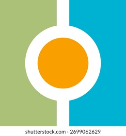 Ilustração do conjunto de ícones da web abstratos com placa, colher, garfo e design de símbolo de lupa