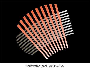 
Abstract web icon and world vector logo