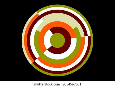 
Icono de la web abstracta y logotipo de vector mundial
