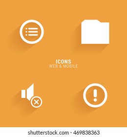 Abstract Web Icons